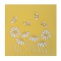 Preview: Grusskarte Blumenfeld