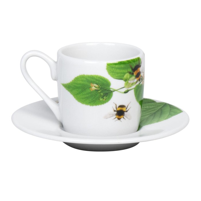Preview: Espressotasse Hummeln Seite