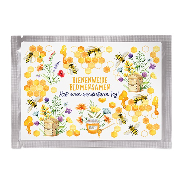 Saat Postkarte Bienenliebe