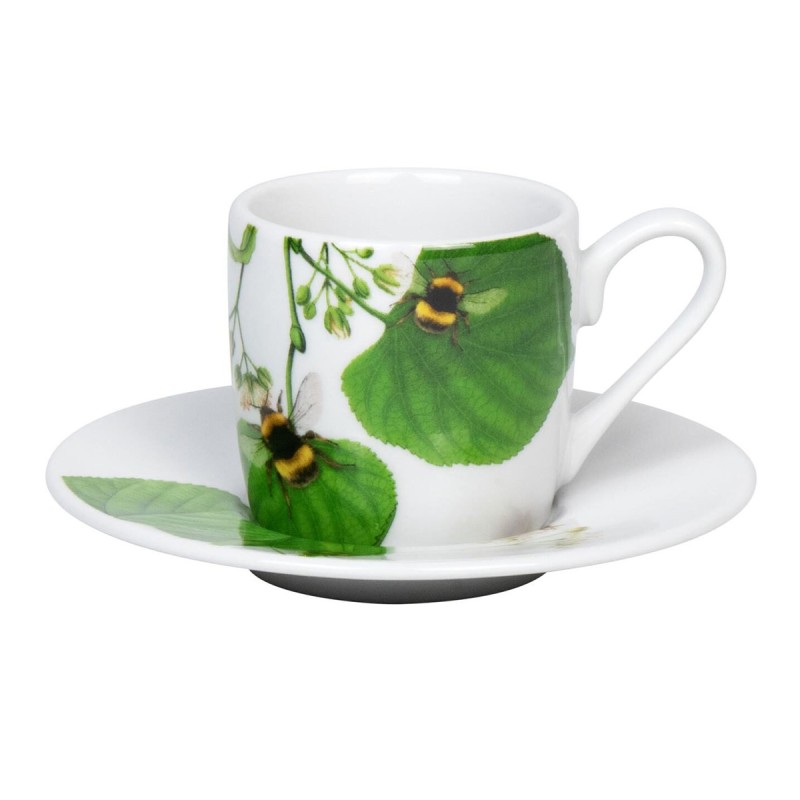 Espressotasse Hummeln mit Unterteller
